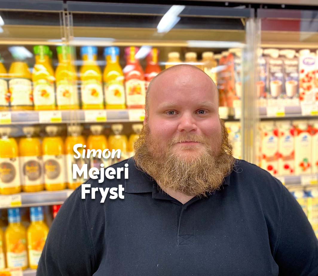 Simon - Mejeri och fryst