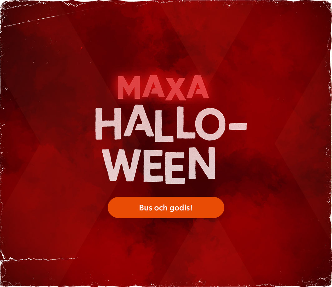 Maxa halloween - klicka här för att handla bus eller godis