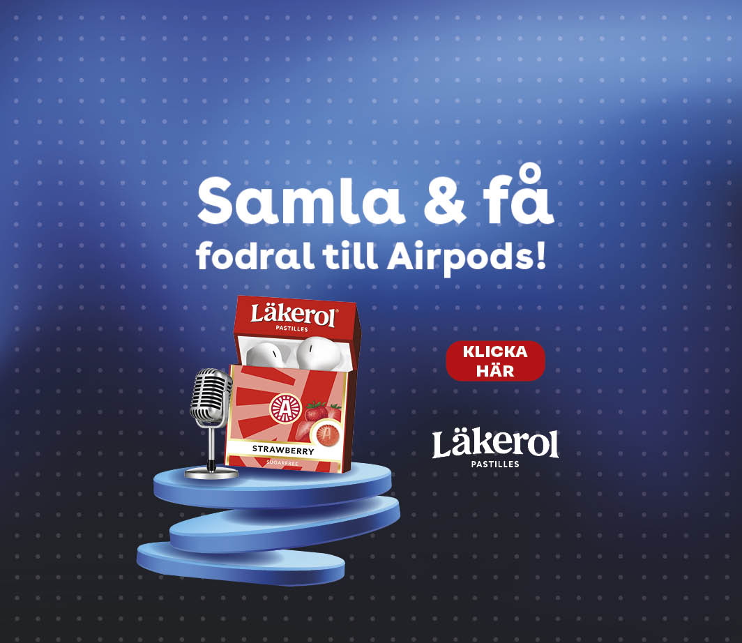 Läkerofodral till airpods