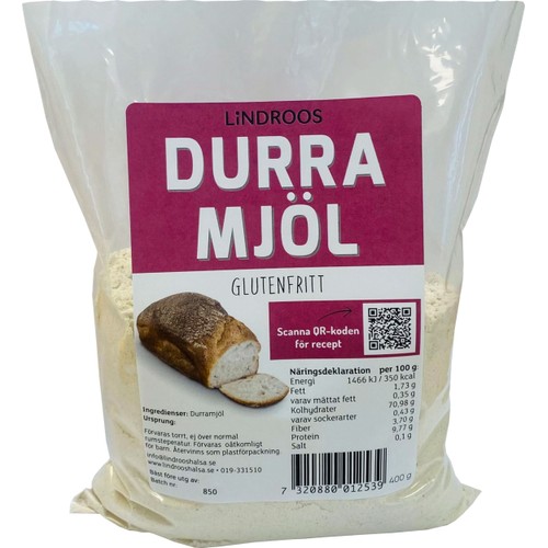 Mjöl Durramjöl 400g Lindroos