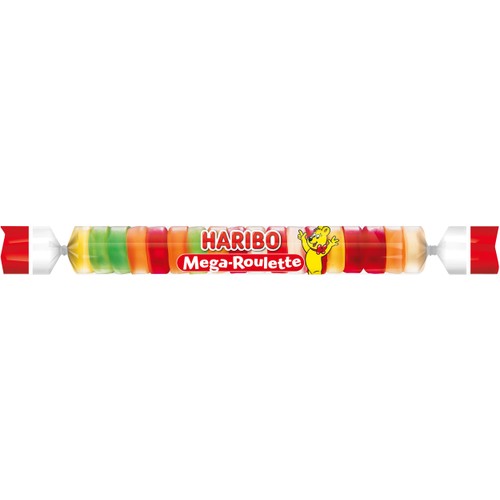 Godis Mega Roulette Fruit 45g Haribo