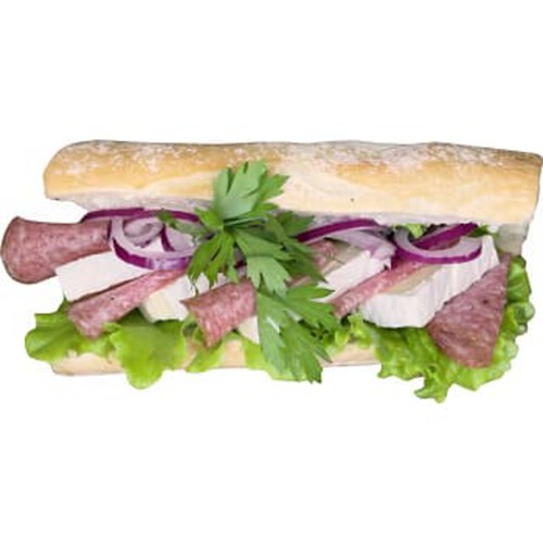 Baguette Brie & Salami ca 240g ICA Maxi Hyllinge