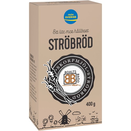 Ströbröd Boalts Bröd 400g