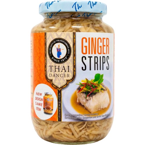Ingefära I Strimlor Inlagda 455g Thai Dancer