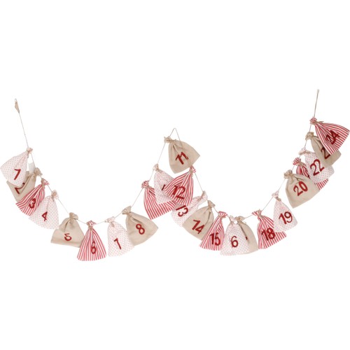 Adventskalender 1-24 200cm Festive