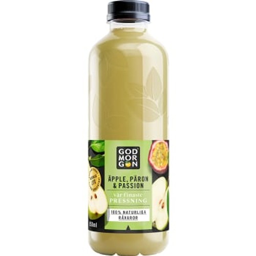 Fruktdryck Äpple Päron Passionsfrukt 850ml God Morgon