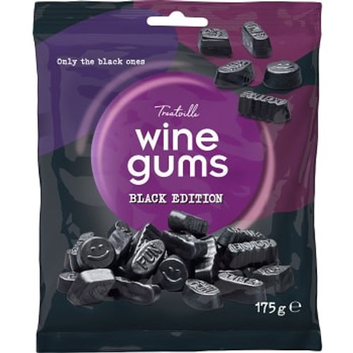 Vingummin Black Edition 175g Treatville