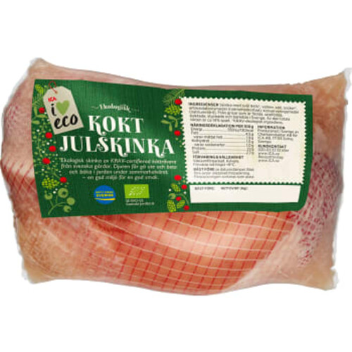 Julskinka Färsk Kokt ca 1,8kg ICA I love eco