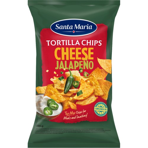 Tortilla Chips Che 185g Santa Maria