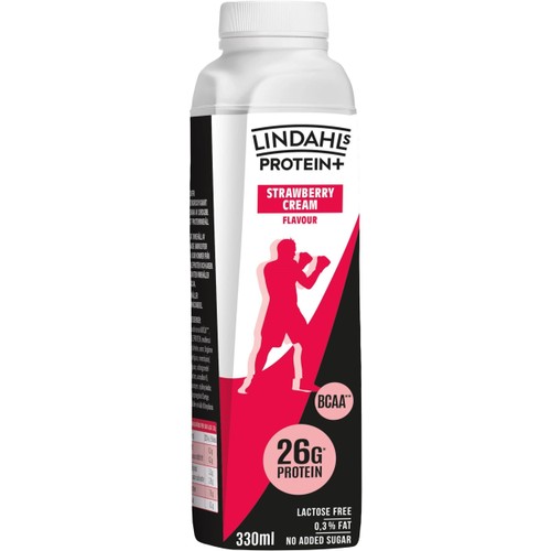 Drickkvarg Strawberry Cream 330ml Lindahls
