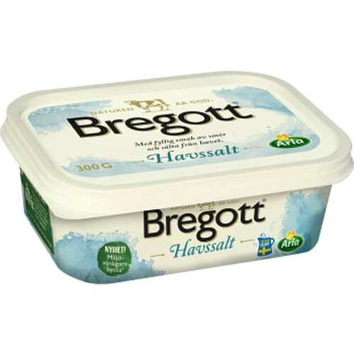 Smör & Raps Havssalt 82% 300g Bregott®