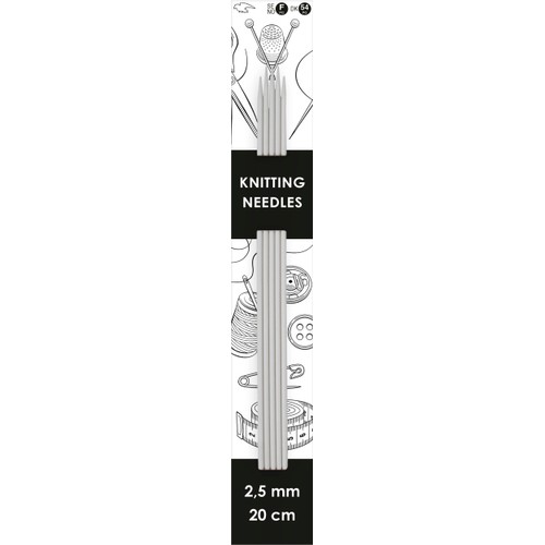 Strumpstickor 2,5 MM 5pack Falk