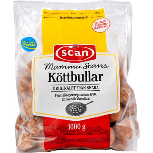 Köttbullar Mamma Scans 1kg Scan