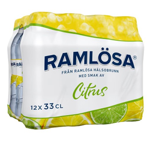 Vatten Kolsyrad Citrus 33cl 12-p Ramlösa