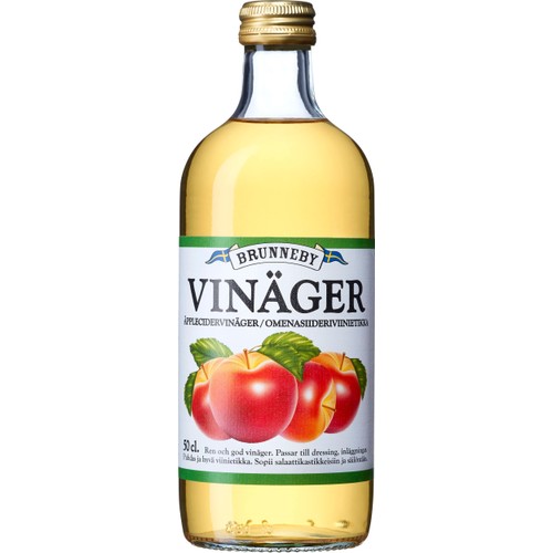 Äppelcidervinäger 50cl Brunneby