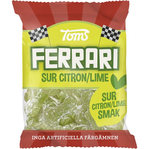 Godispåse Ferrari Sur Citron/Lime 120g Toms