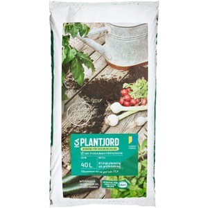Plantjord ekologisk 40l ICA Garden