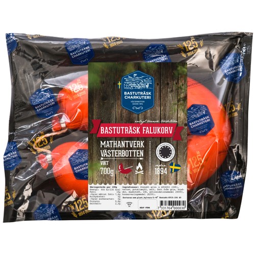 Bastuträsk Falukorv 700g Bastuträsk Charkuteri