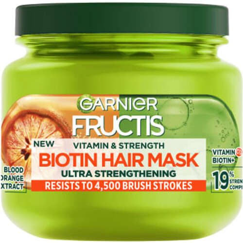 Inpackning Vitamin & Strength Biotin 320ml Fructis