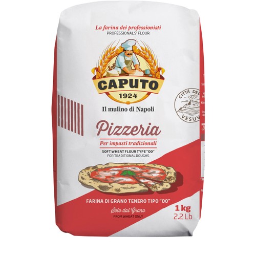 Vetemjöl Pizzeria 1kg Caputo