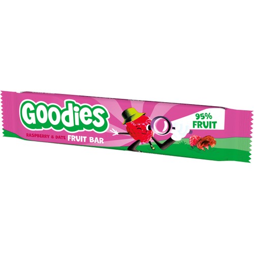 Barnsnacks Fruit bar raspberry & dates 3år 20g Goodies