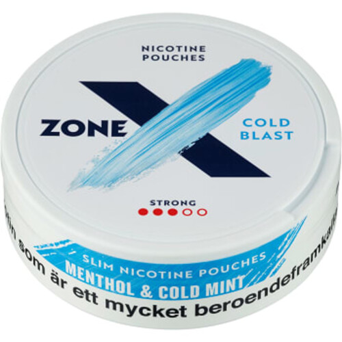 Nikotinpåsar Cold Blast Strong ZoneX
