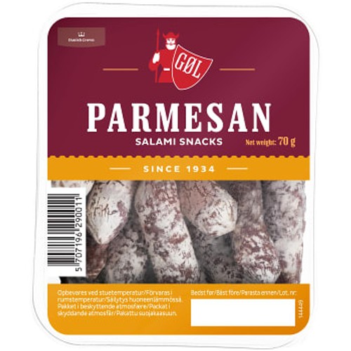 Salami Snacks Parmesan 70g Göl