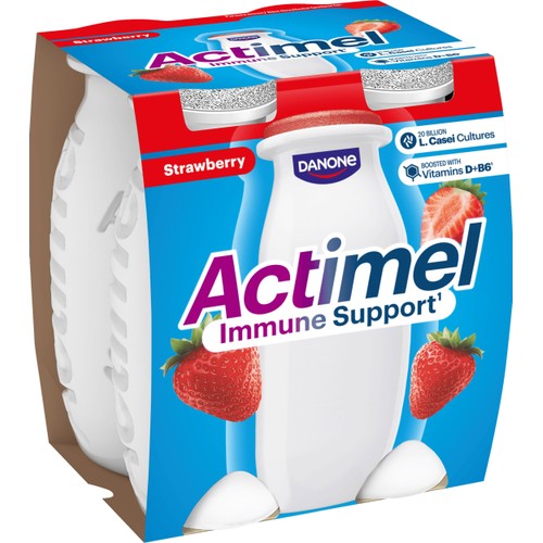 Drickyoghurt Jordgubb 4-p 400g Actimel