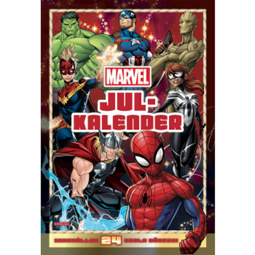 Julkalender Marvel 24 böcker