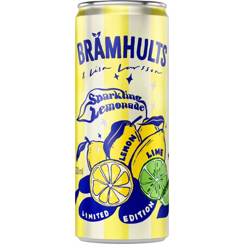 Läsk Sparkling Lemonade Lemon Lime 3,3dl Brämhults