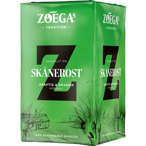 Bryggkaffe Skånerost 450g Zoegas