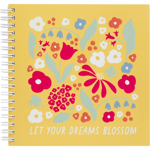Spiralblock Blossom Kvadrat