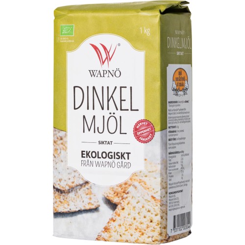 Dinkelmjöl Siktat Eko 1kg Wapnö