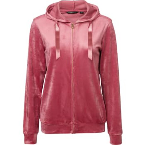 Velourjacka Rosa Bandet rosa M mywear