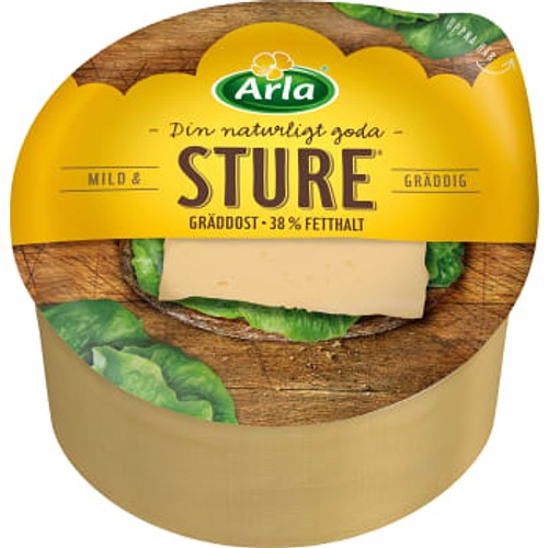 Sture Gräddost mild 38% ca 1kg Arla®