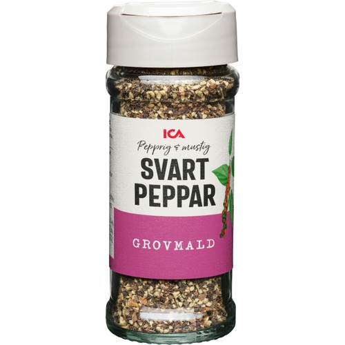 Svartpeppar Grovmalen 41g ICA