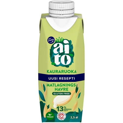 Matlagningshavre Glutenfri 250ml Fazer Aito