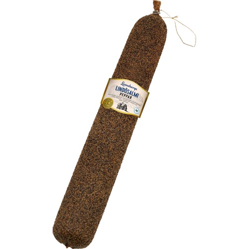 Lindösalami Peppar i skivor ca 3g Lönneberga
