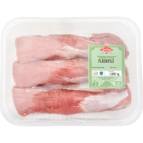 Fläskfilé Storpack ca 1500g Gudruns