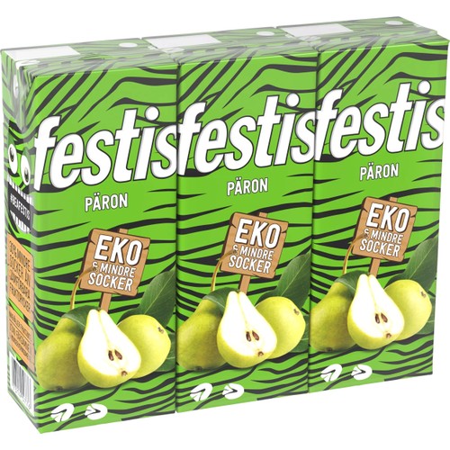Fruktdryck Päron Ekologisk 20cl 3-p Festis