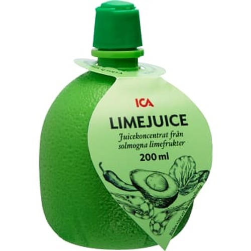Limejuice från koncentrat 200ml ICA