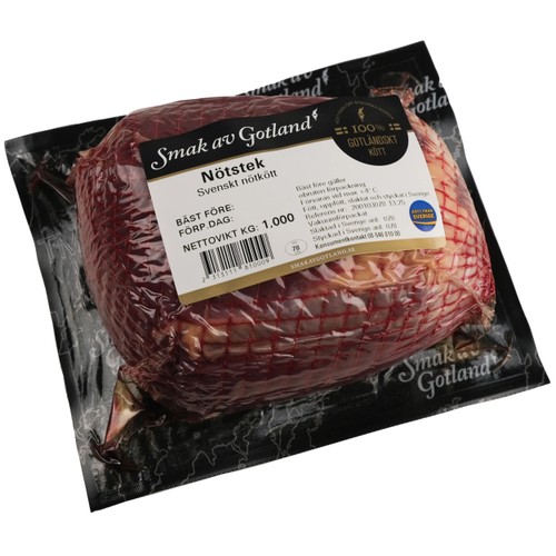 Nötstek Färsk nätad ca 1kg Smak av Gotland