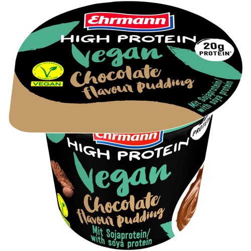 Proteinpudding Soya Choklad Vegan 200g Ehrmann High Protein