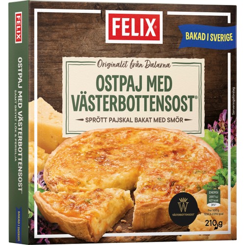 Västerbottensostpaj 210g Felix