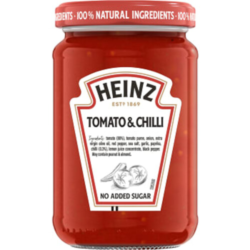 Pastasås Tomat Chilli 350g Heinz