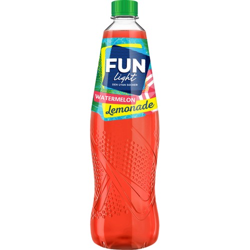 Dryck, light Watermelon Lemonade 1L Fun Light