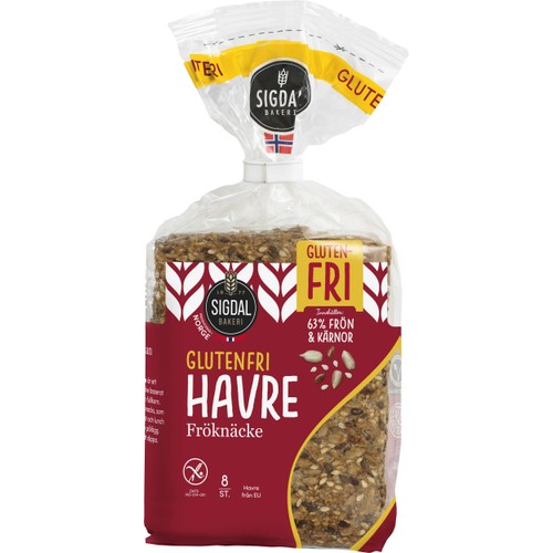 Fröknäcke Glutenfri 190g Sigdal Bakeri