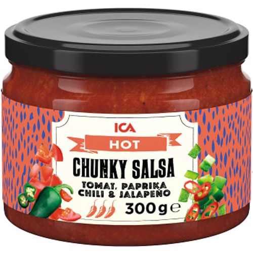 Chunky salsa Hot 300g ICA