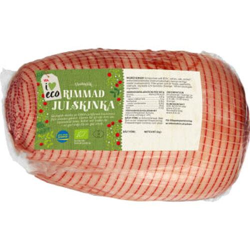 Julskinka Färsk Rimmad ca 1,8kg ICA I love eco