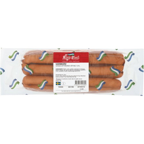Varmkorv 400g Änge Chark